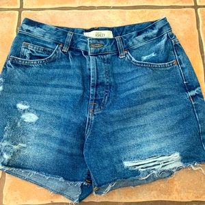 ashley top shop shorts
